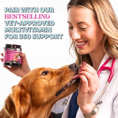Pet Honesty Allergy Support Fresh Dental Sticks ingredients-colostrum spotlight key immune-supporting formula.
