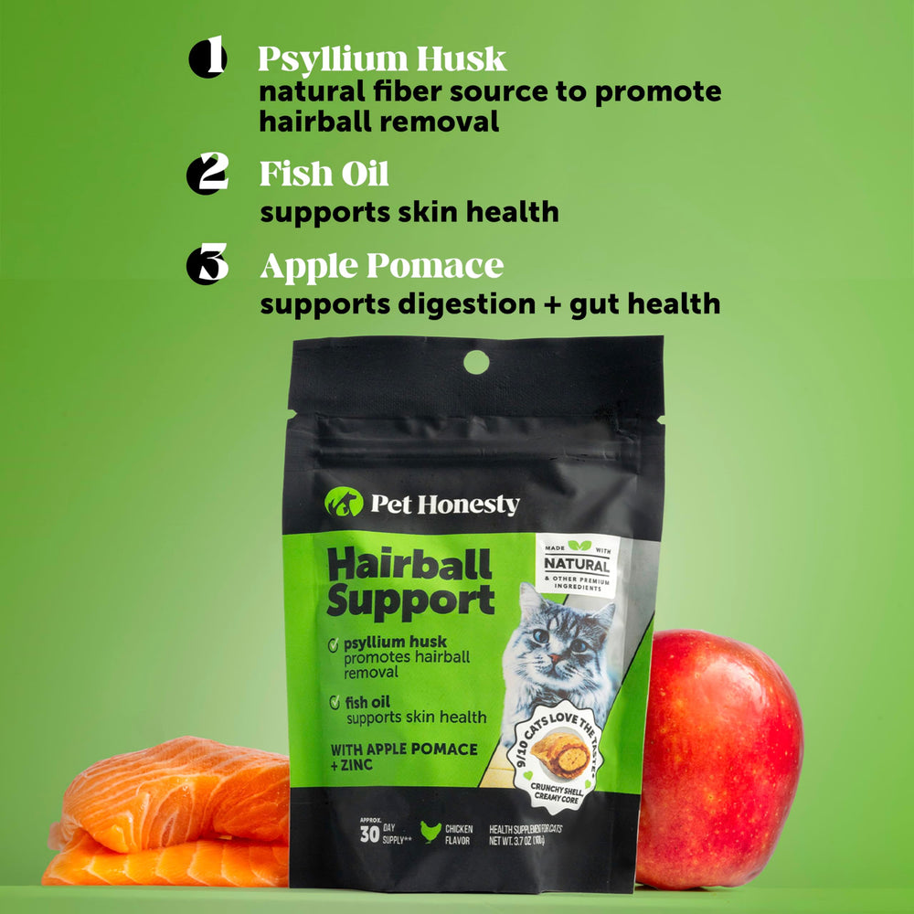 Pet Honesty psyllium fiber supports natural digestion in cats.