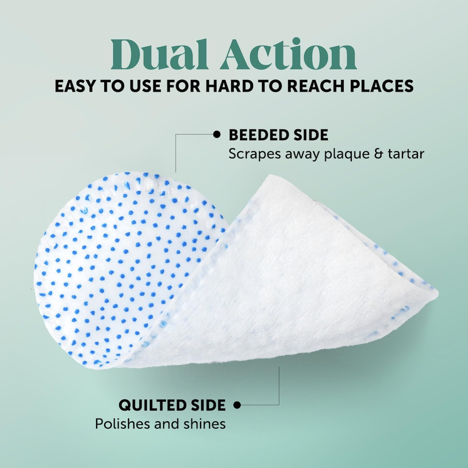 Pet Honesty dog dental finger wipes in action for fresh breath benefits.