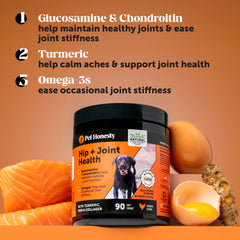 Close-up of Pet Honesty Hip & Joint Soft Chews texture and appearance