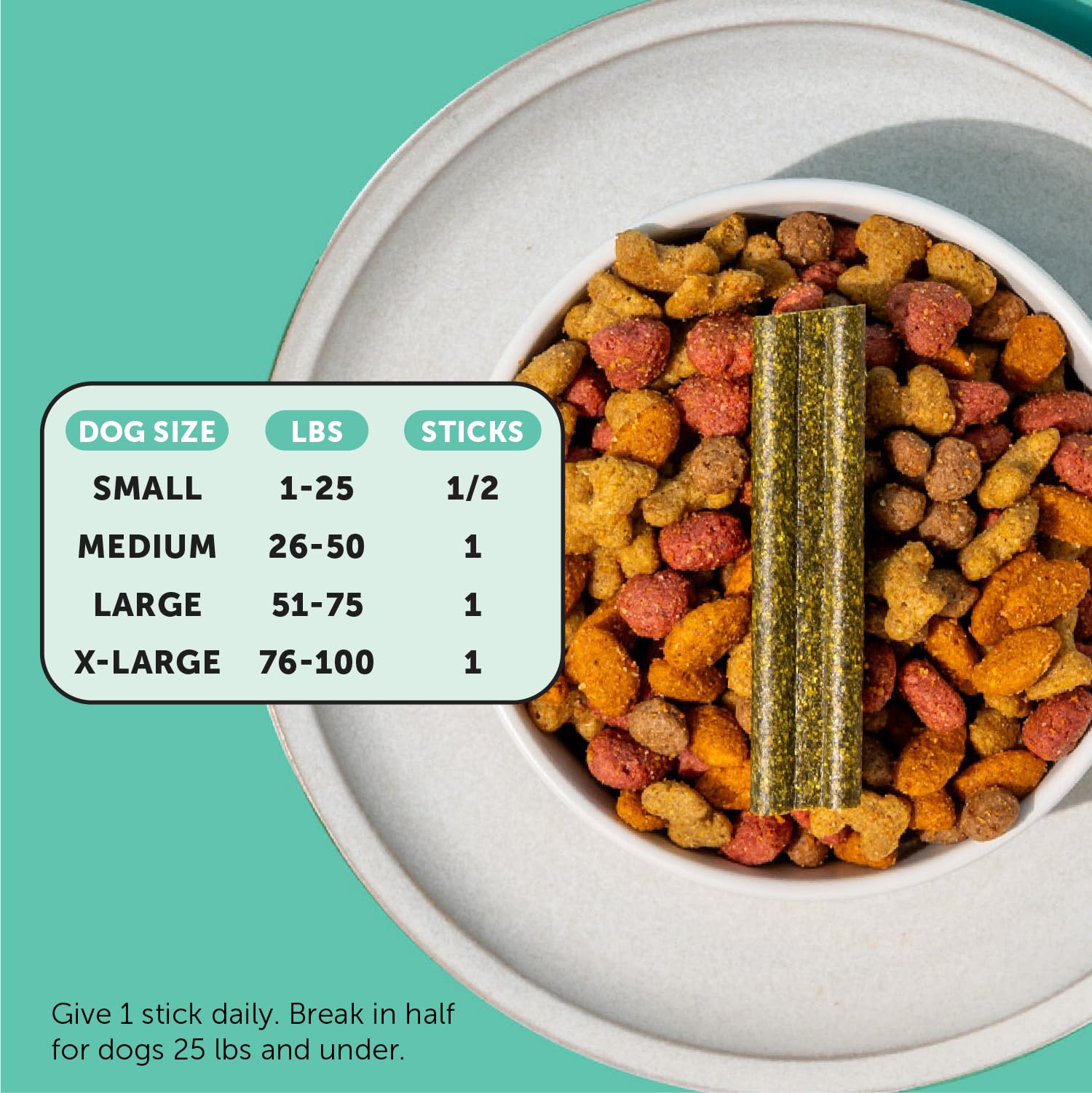 Pet Honesty ingredients include mint, parsley and flaxseed for breath freshness.