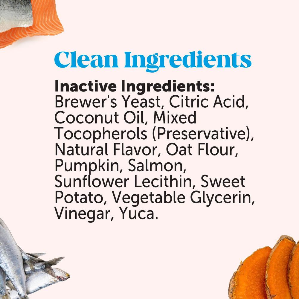 Pet Honesty Omega Skin Health chews no corn wheat soy formula