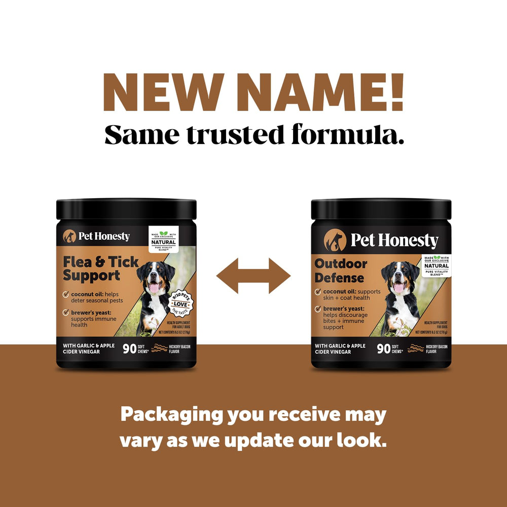 Pet Honesty Outdoor Defense packaging is US-made and recyclable
