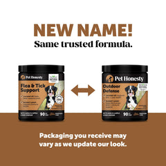 Pet Honesty Outdoor Defense packaging is US-made and recyclable
