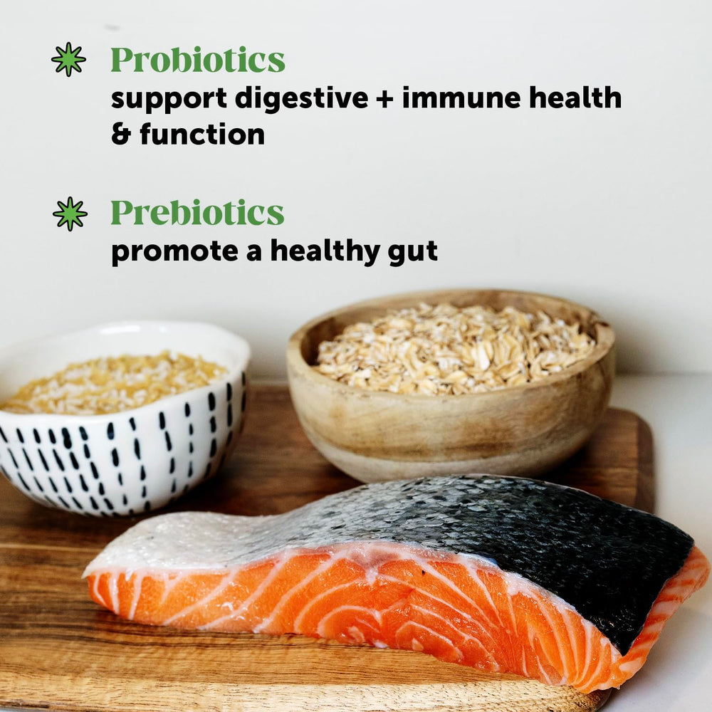 Pet Honesty probiotic chews aid sensitive stomachs and picky eaters.