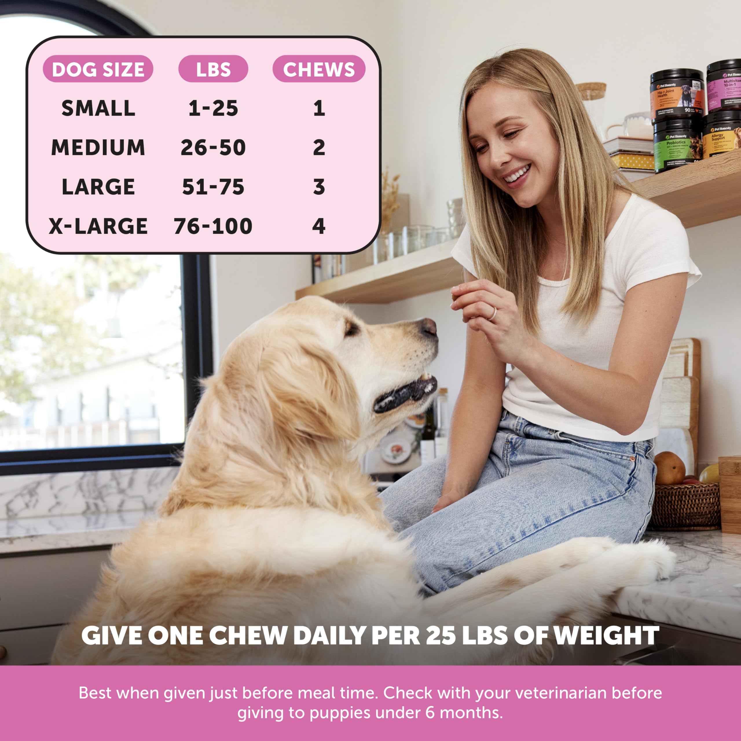 Pet Honesty pumpkin fiber supports digestion and firm stools in dogs