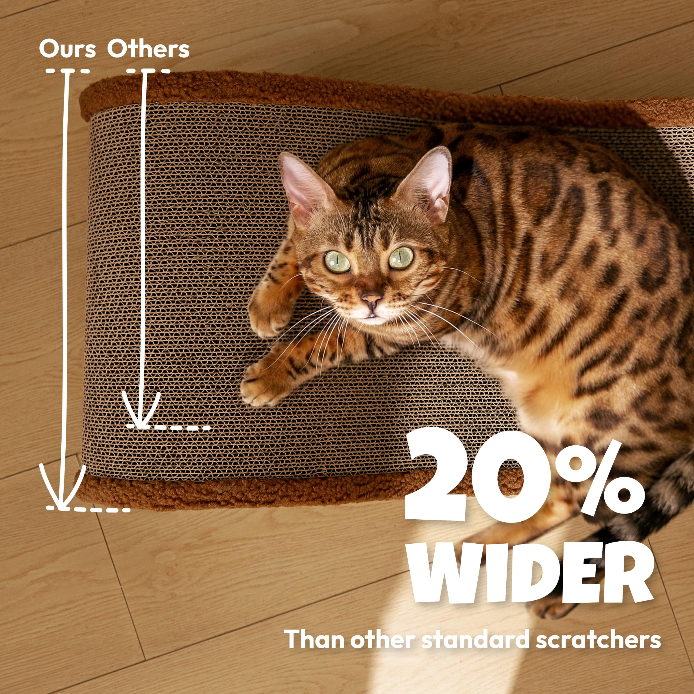 Pet JoJo cozy fabric cover adds a stylish, soft touch to home décor