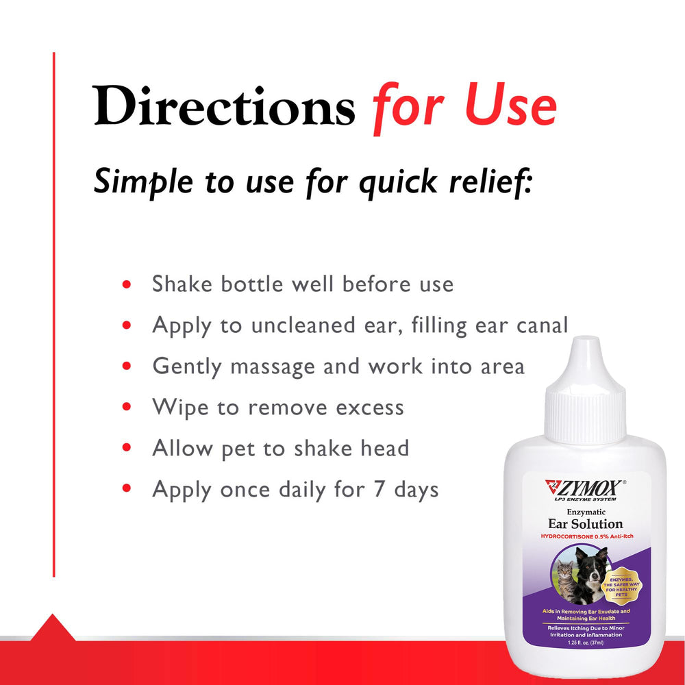Pet King Brands ZYMOX bundle packaging includes solution and cleanser.