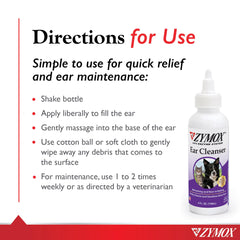 Pet King Brands ZYMOX dropper tip enables precise ear application.