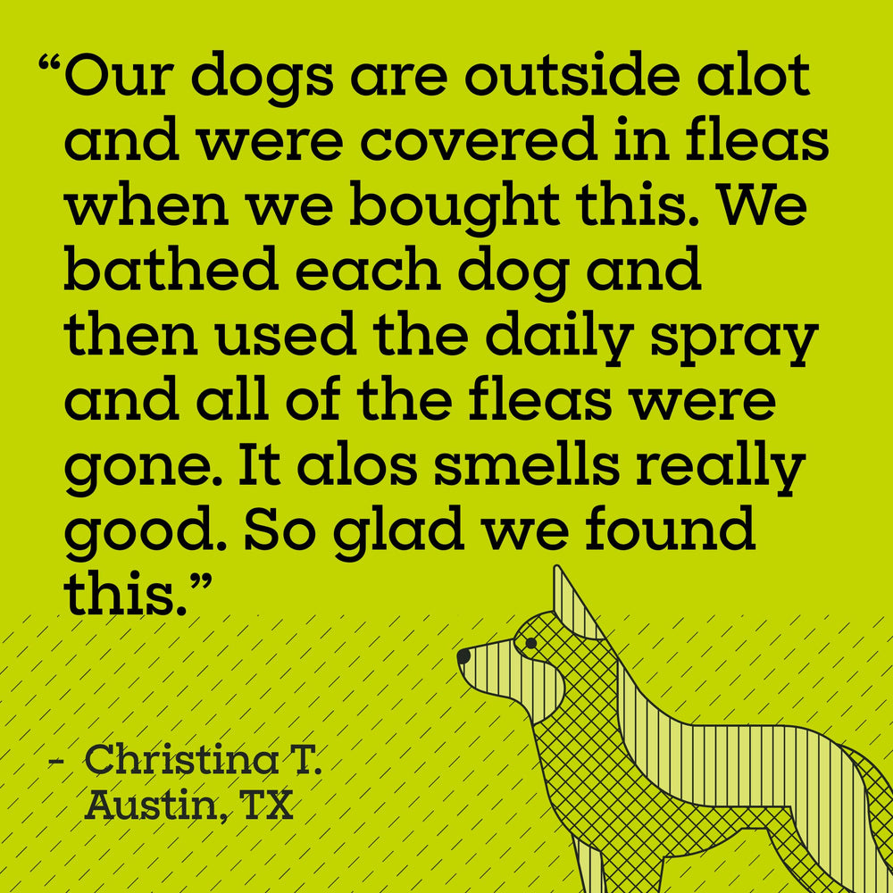 Pet Life Unlimited formula provides skin-soothing effects after use.