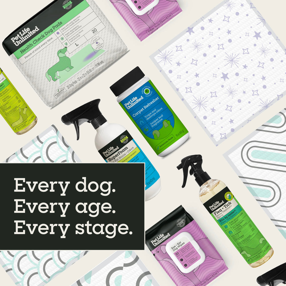 Pet Life Unlimited Smart Prints XL pads ideal for dual-pad training setups.