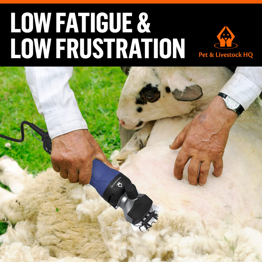 Pet & Livestock HQ cooling vents keep blades cool during long sessions