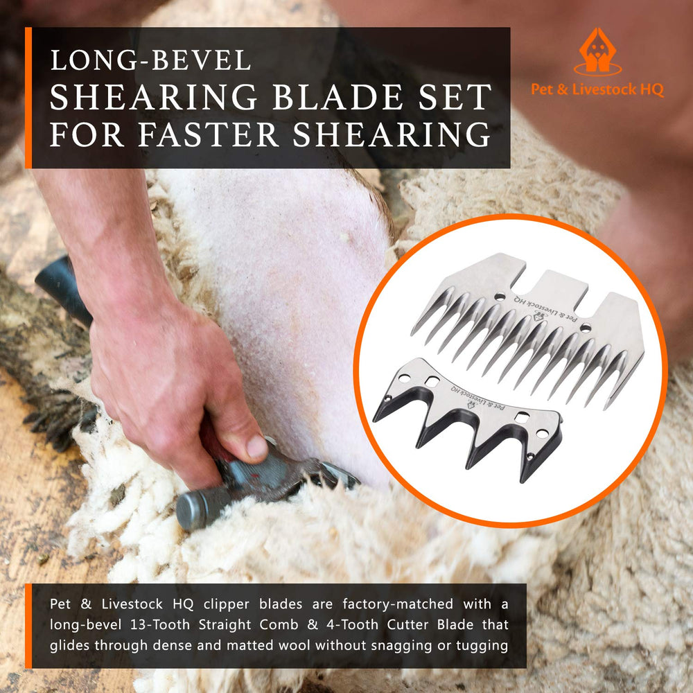 Pet & Livestock HQ versatile clipping for sheep, goats, llamas, and alpacas