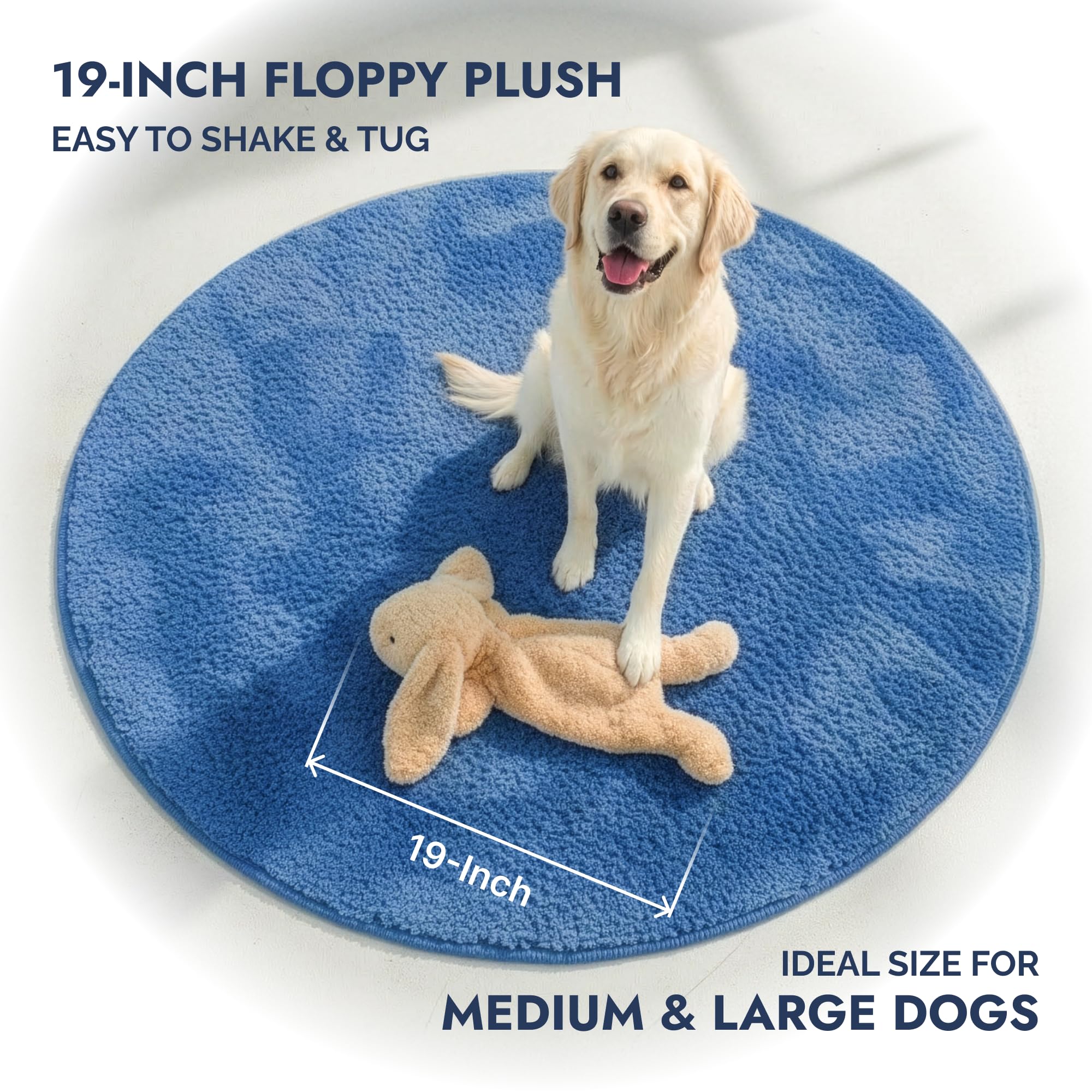 Pet Lou Floppy Rabbit tan plush texture for soft cuddles