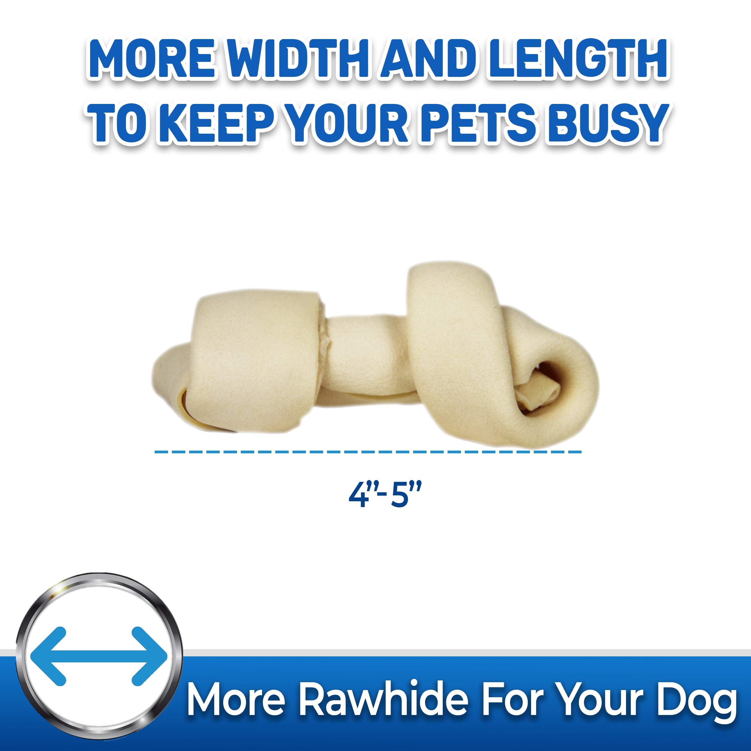 PET MAGASIN bone-shaped chews on table, 10-count bag ready for daily use