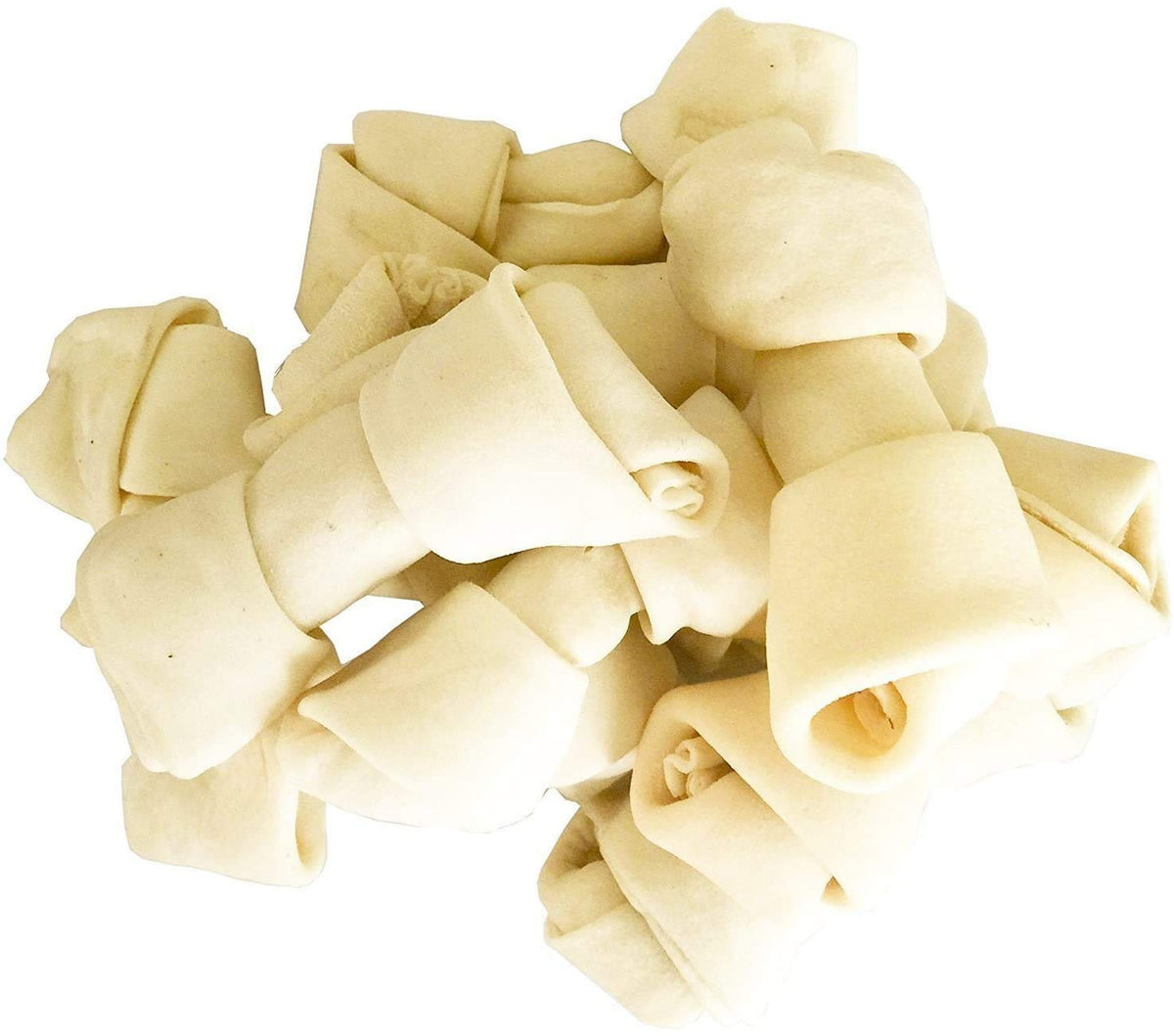 PET MAGASIN natural rawhide bones pack for small dogs, satisfying chewing instincts