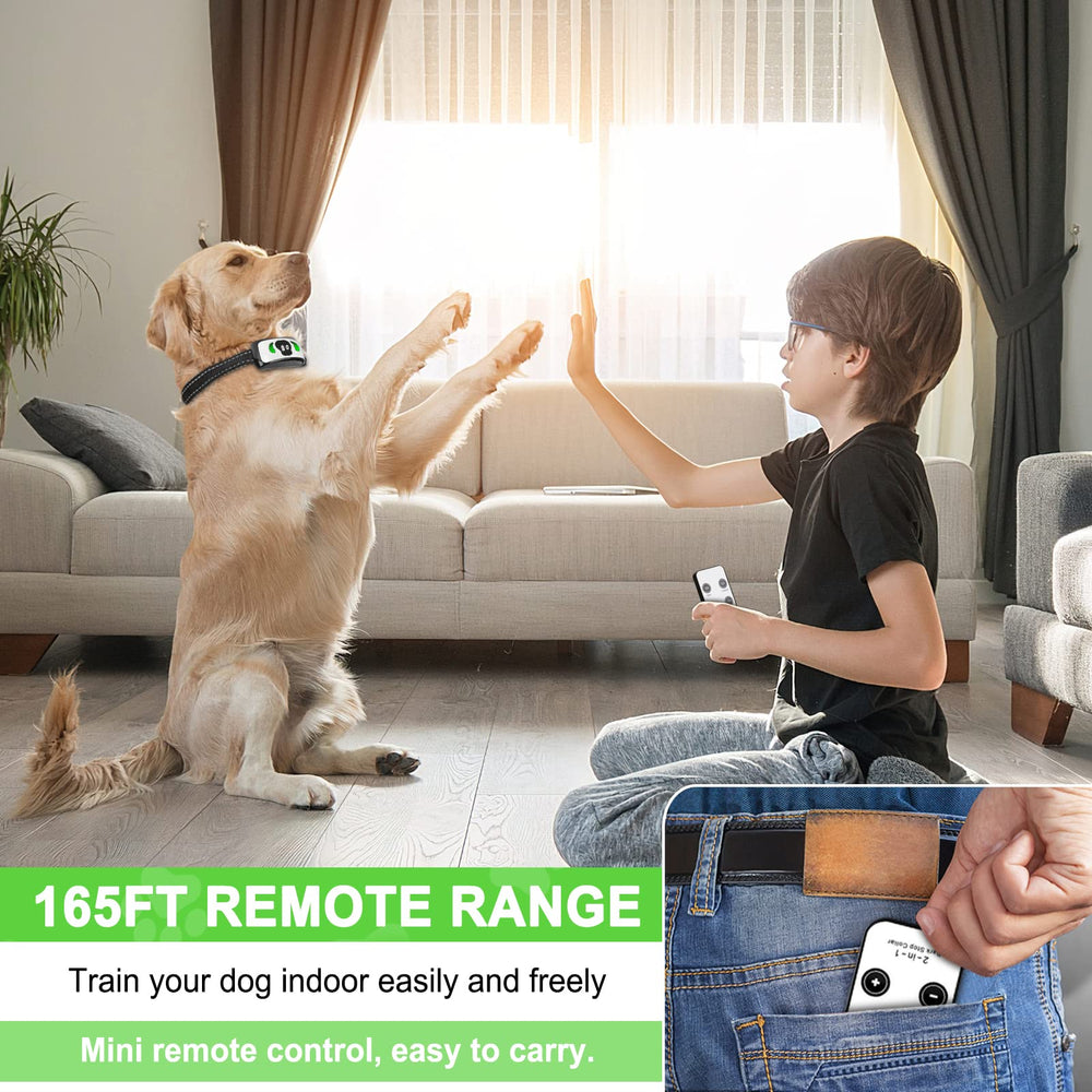 Pet Manka ergonomic remote fits comfortably for quick adjustments