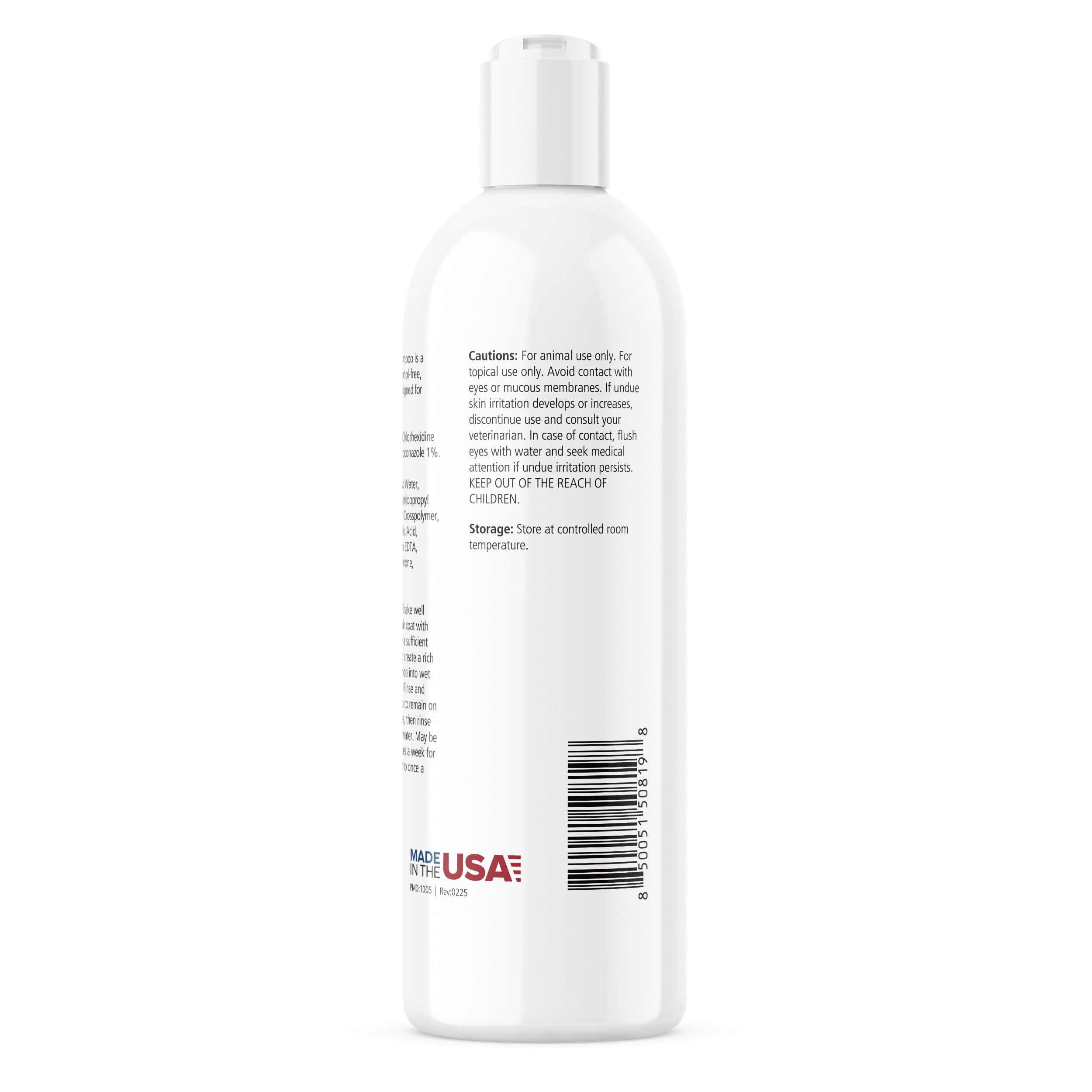 Grooming session using Pet MD shampoo for multiple pets