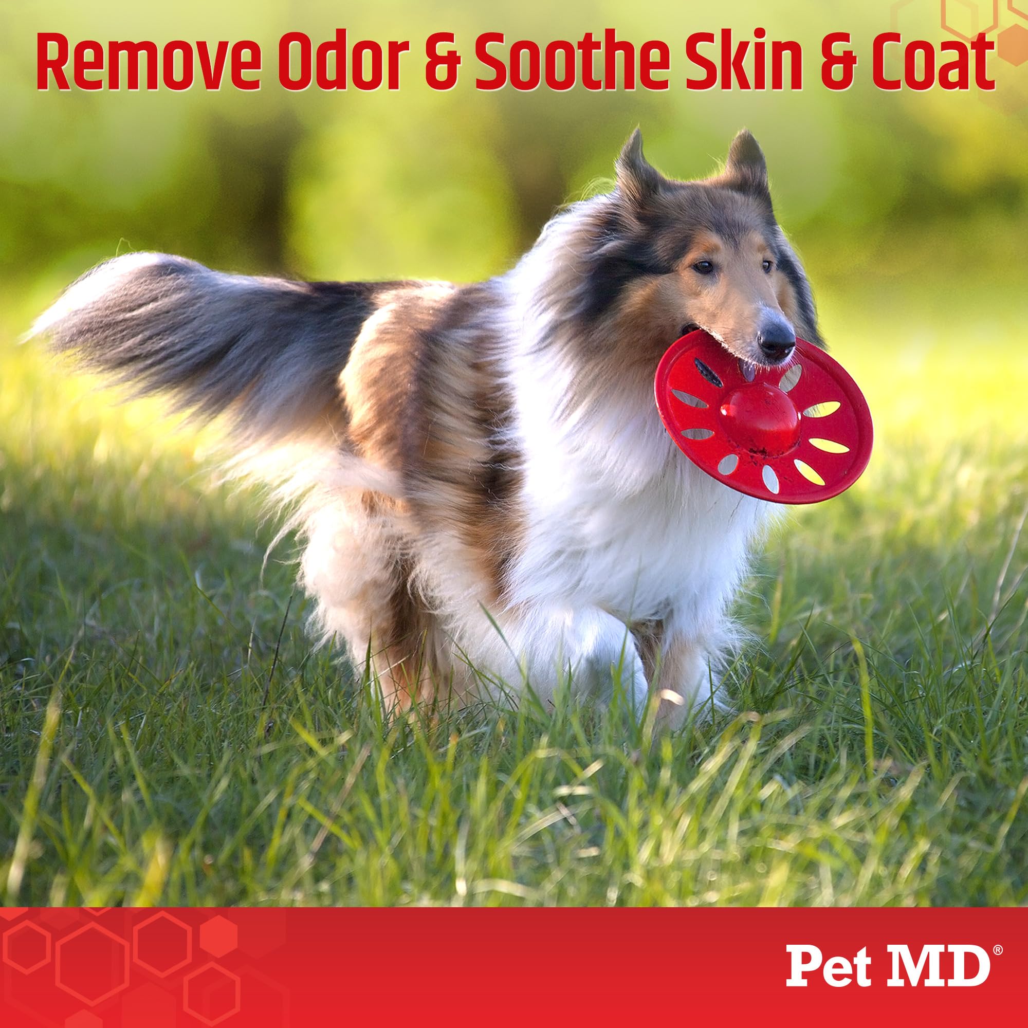 Pet MD shampoo for horses: cleanses manes and coats softly