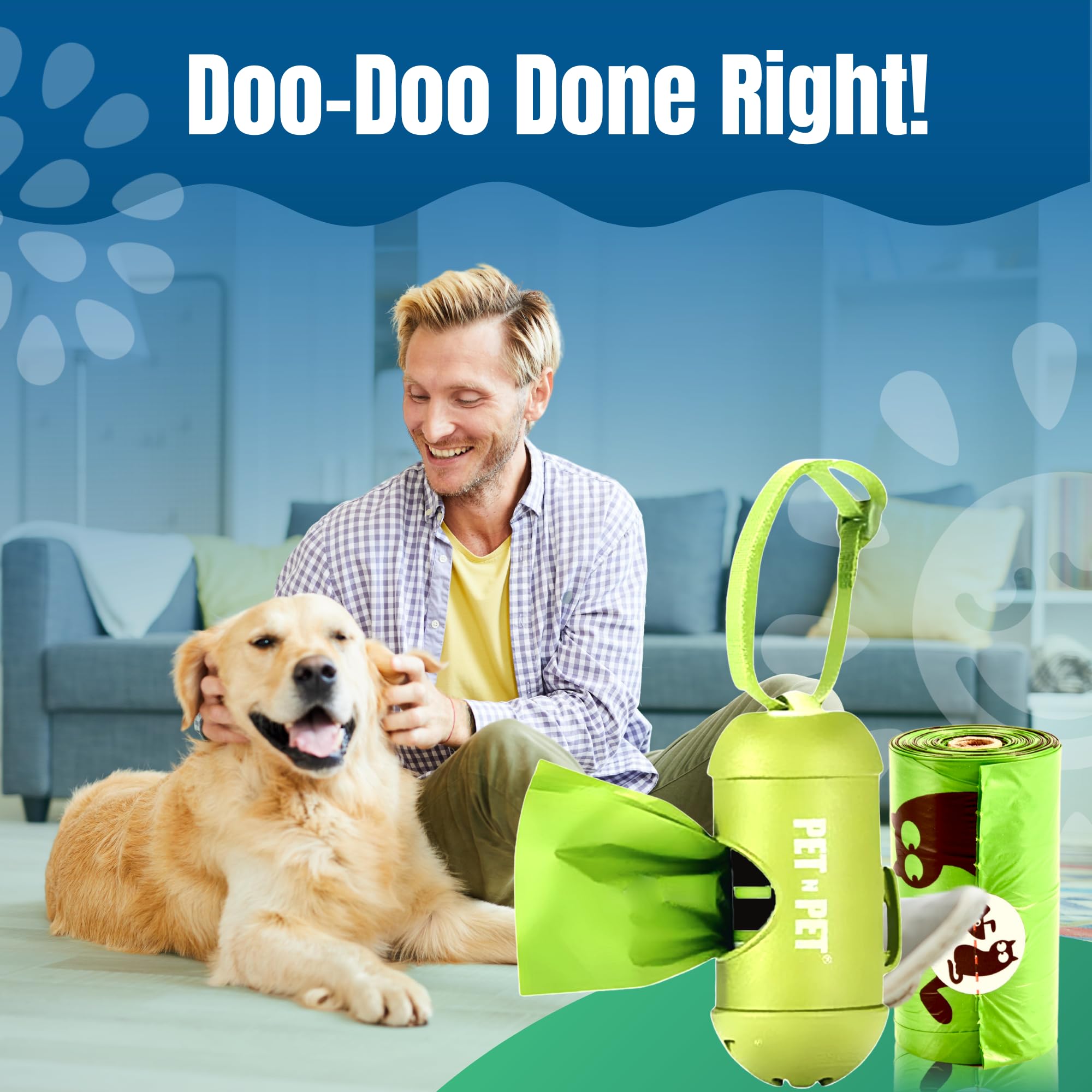 Pet N Pet dog-walk kit in use makes errands tidier