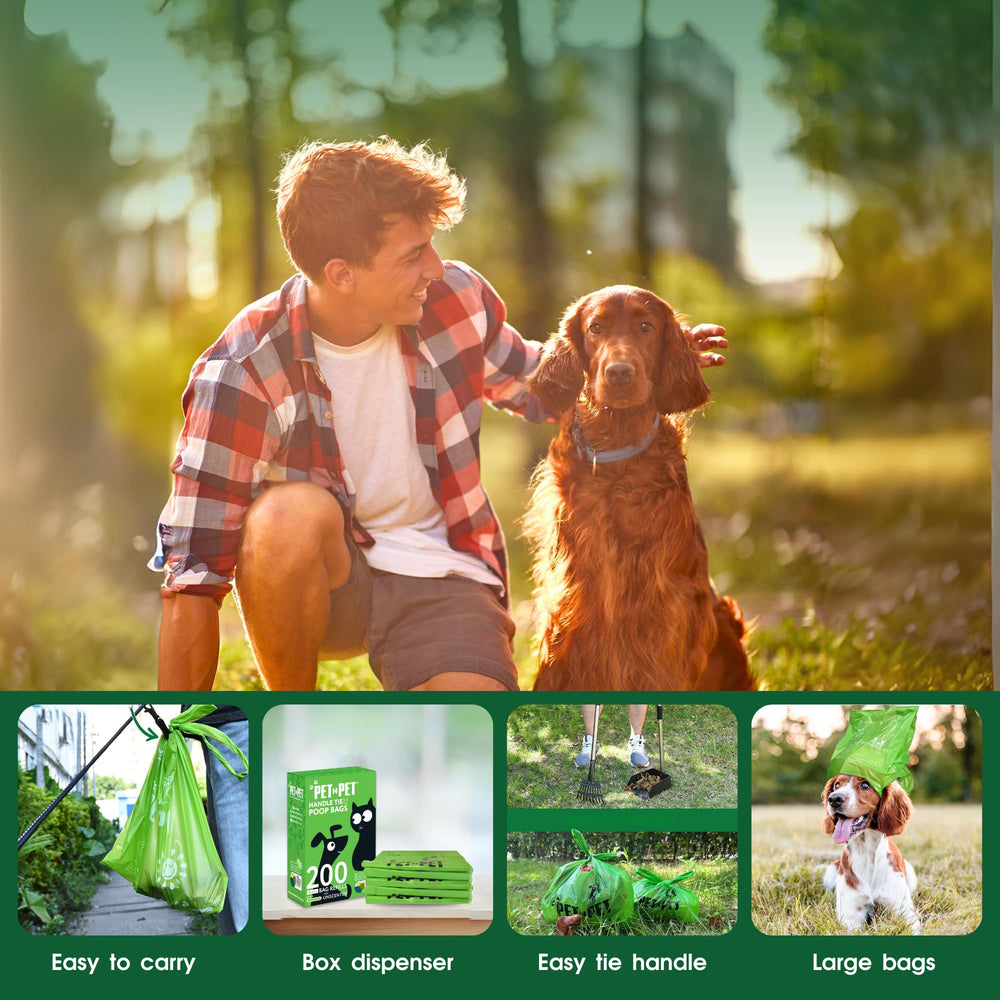 PET N PET easy-dispense roll for cleaner walks
