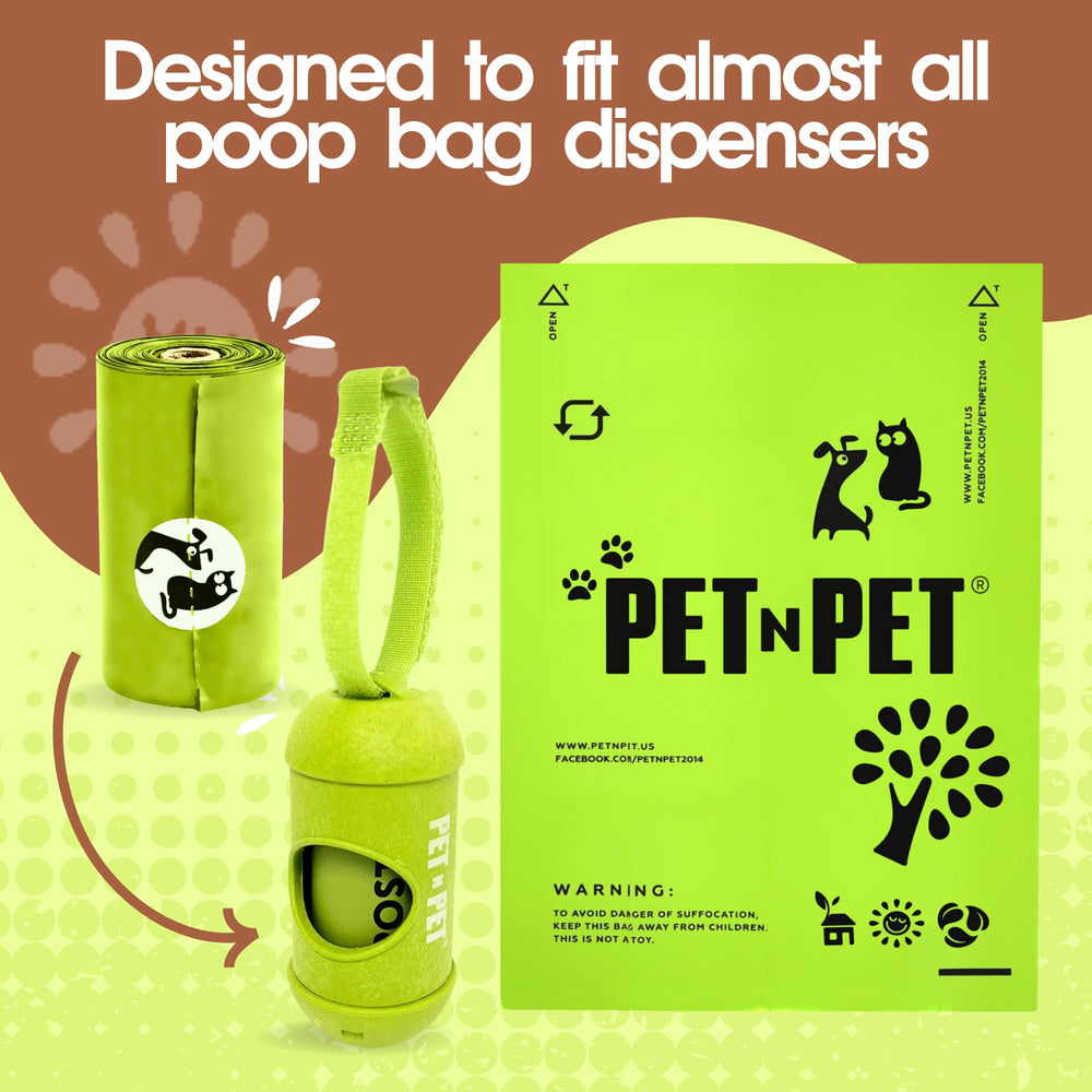 PET N PET easy-tear perforation lets you grab a bag quickly during outdoor strolls.