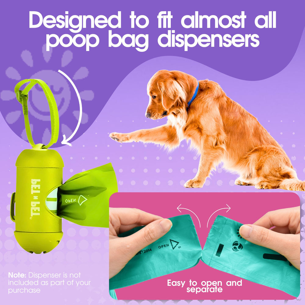 PET N PET extra thick bags prevent leaks during cleanup