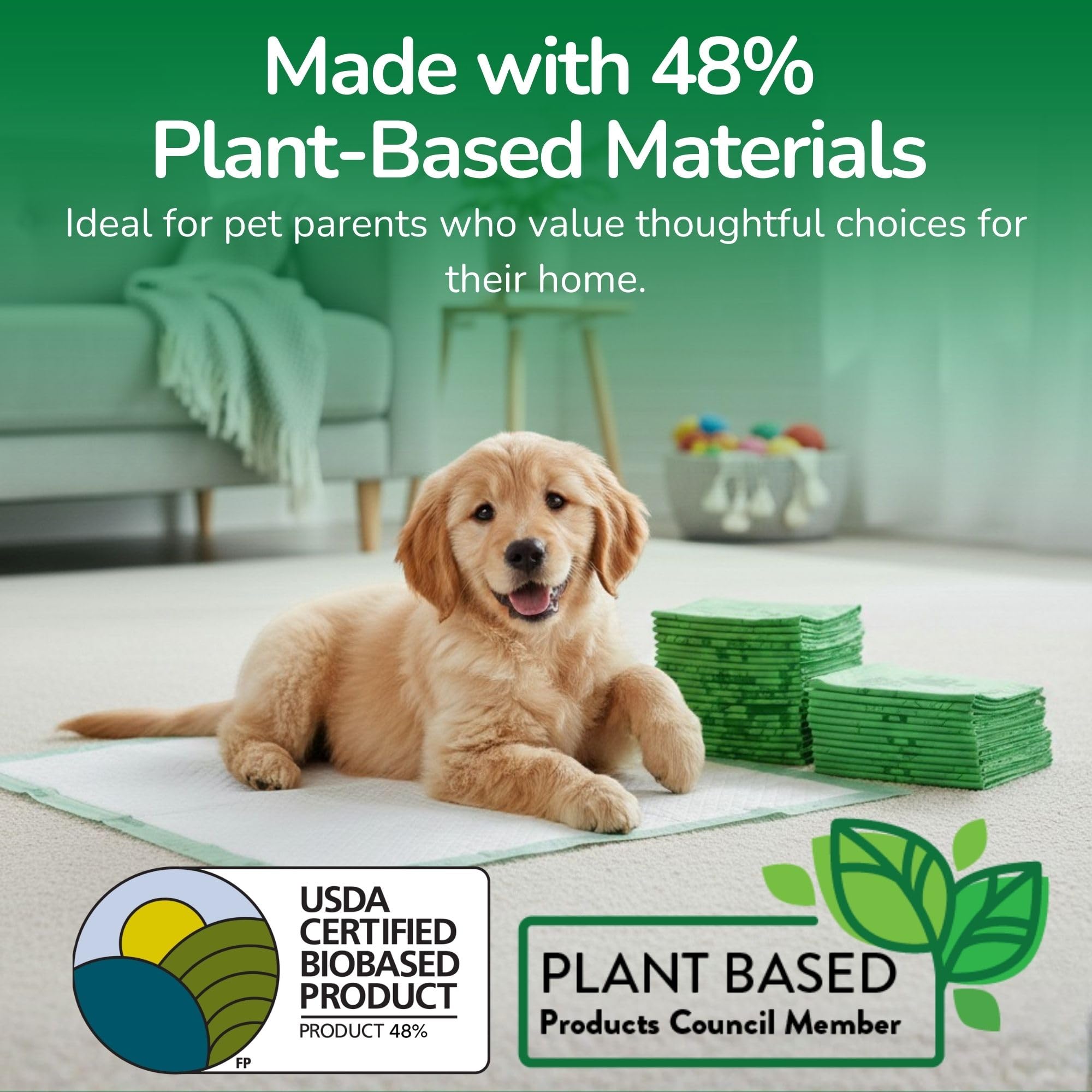 Pet N Pet high absorbency pee pad suitable for multiple spaces