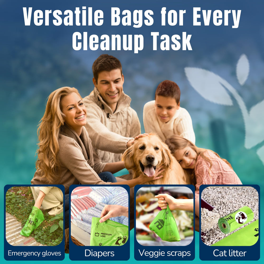 Pet N Pet 41% plant-based blend poop bags for a sustainable option