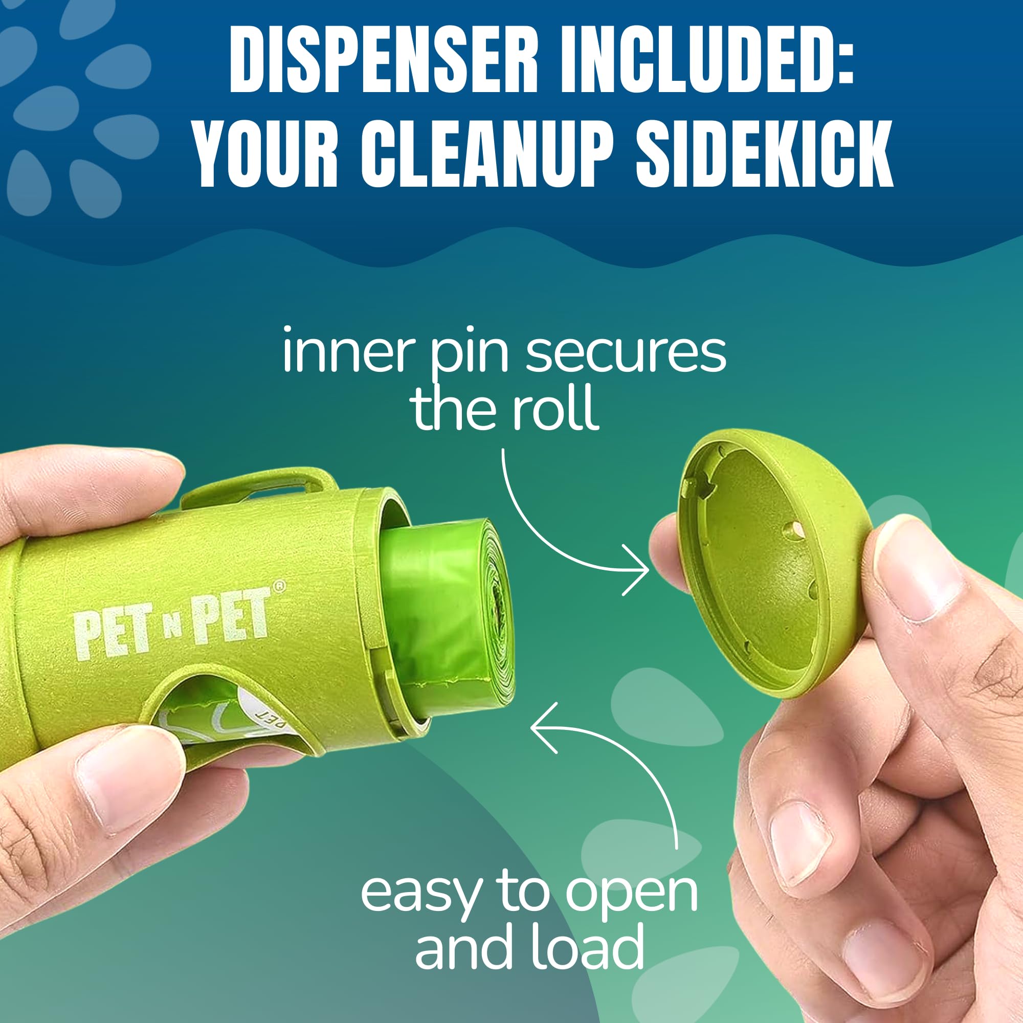 Pet N Pet bag holder with dispenser keeps walks organized