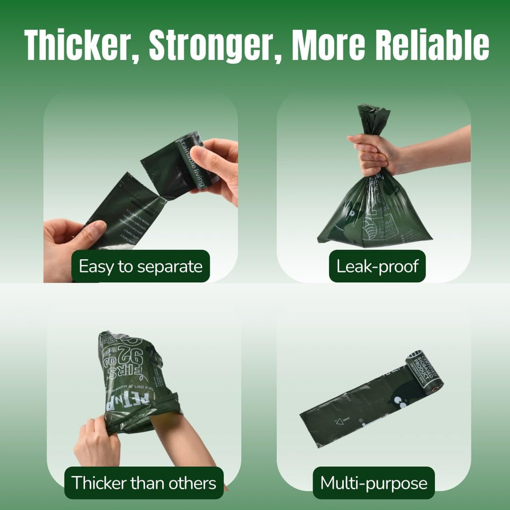 PET N PET renewable materials bags for greener cleanup