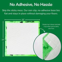 Pet N Pet unscented puppy pad helps control odors while training