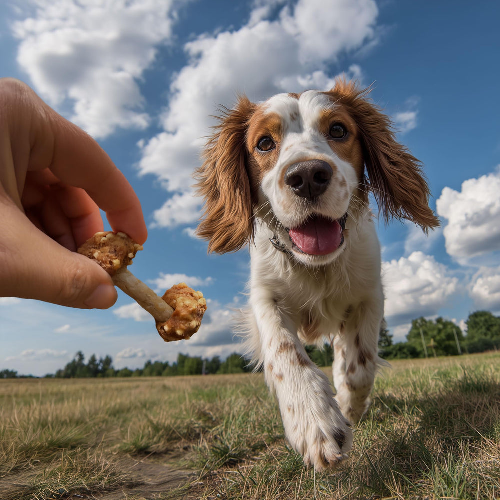 Pet 'n Shape all-breed dog treats for varied appetites.