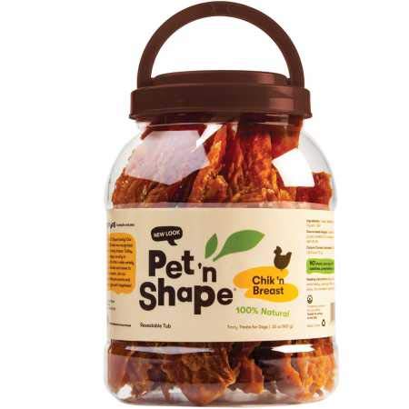 Senior dog-friendly Chik 'n Breast jerky texture and chew.