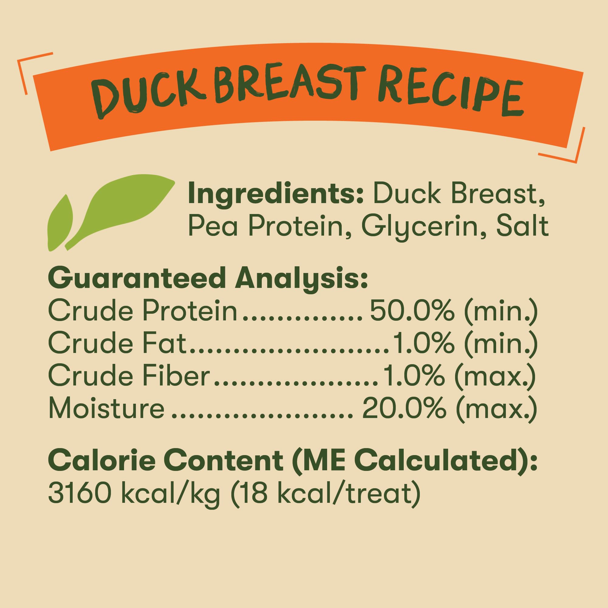 Pet 'n Shape duck breast jerky training treats for rewards.