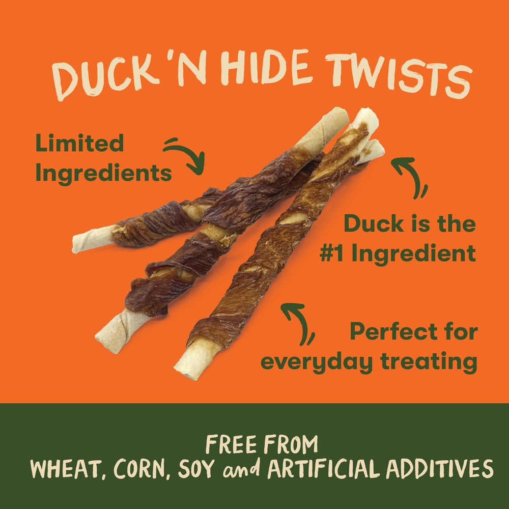 Pet 'n Shape duck breast wrap close-up delights with texture.