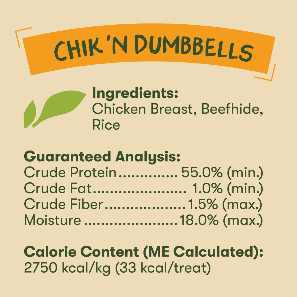 Pet 'n Shape Chik 'N Rice ingredients close-up: chicken and brown rice.