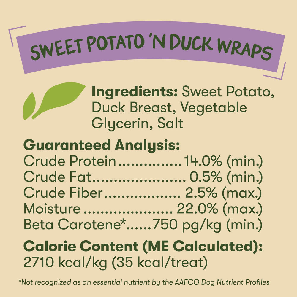 Pet 'n Shape U.S.-lab-tested treats roasted for flavor and safety.