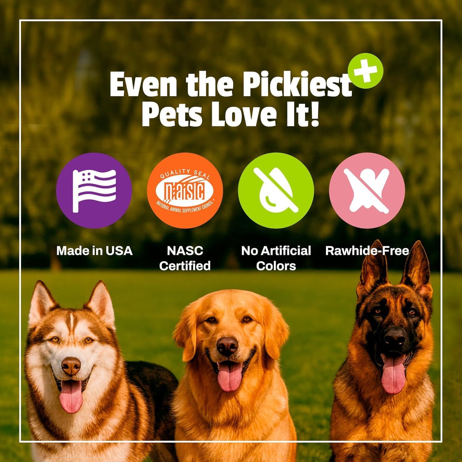 Pet Naturals BusyButter Two-Sizes option designed for medium and large dogs.