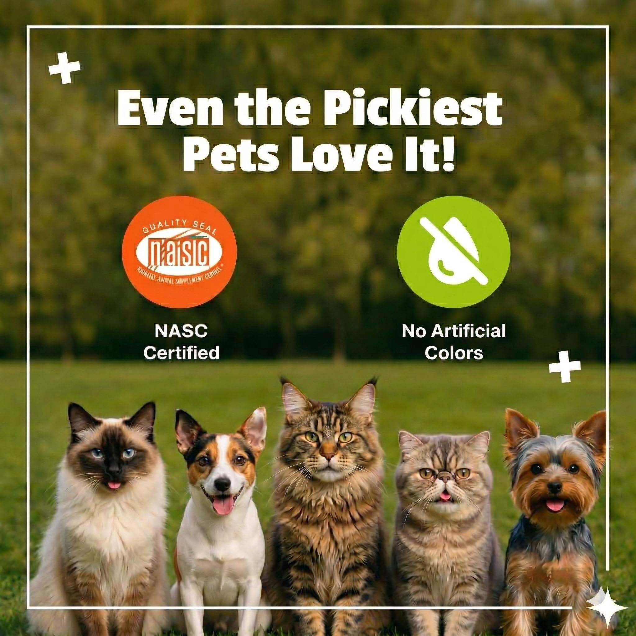 Pet Naturals USA-made NASC seal reinforces quality and veterinary backing