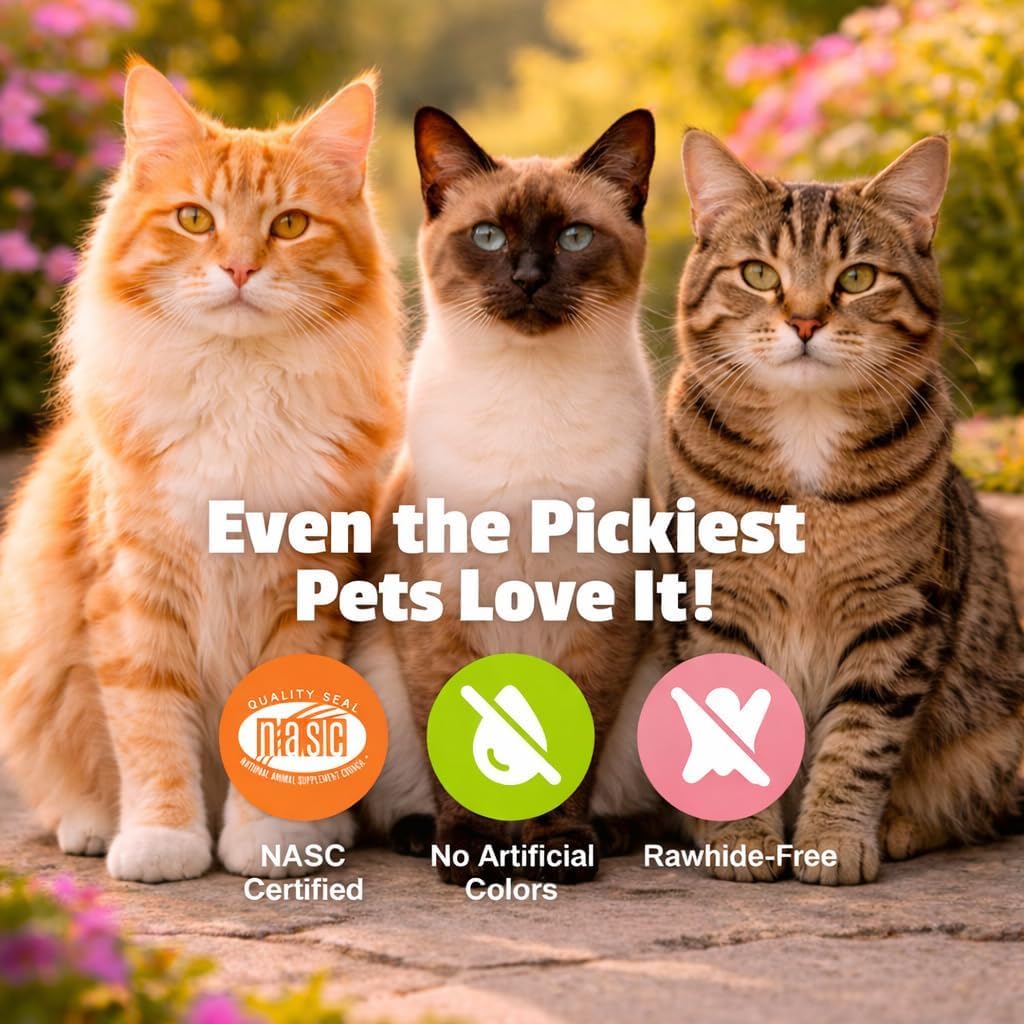 Vet-formulated Pet Naturals Hairball supplement for cats