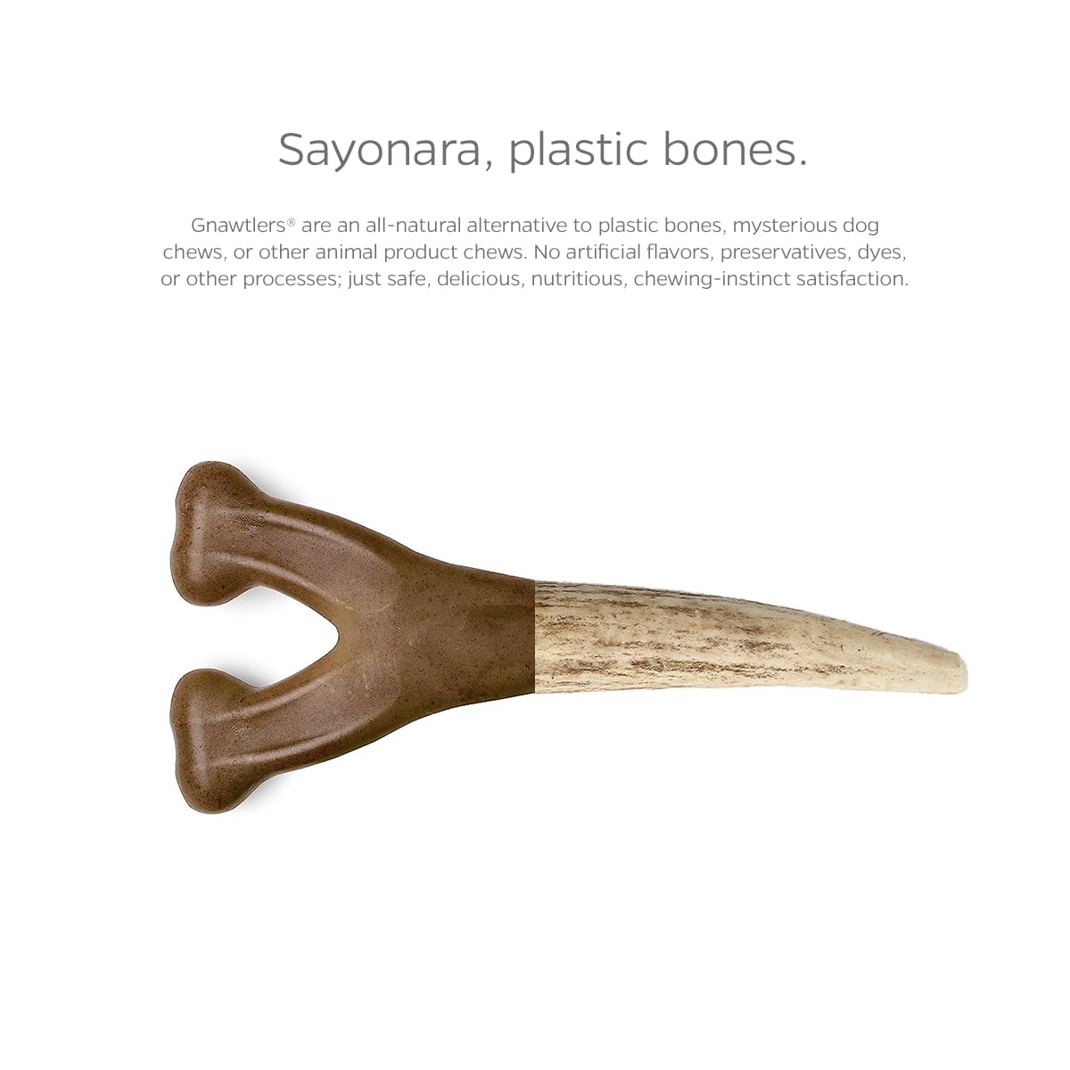 Heartland sourcing: Gnawtlers elk antler chew from trusted regional sources.