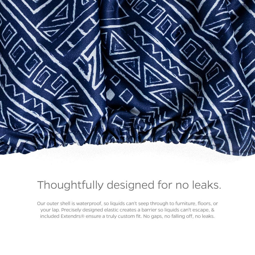 Quick fur-safe hook-and-loop closures secure the diaper.