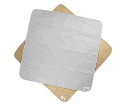 Pet Parents Pawtect grey pad closeup showing high absorption and versatility