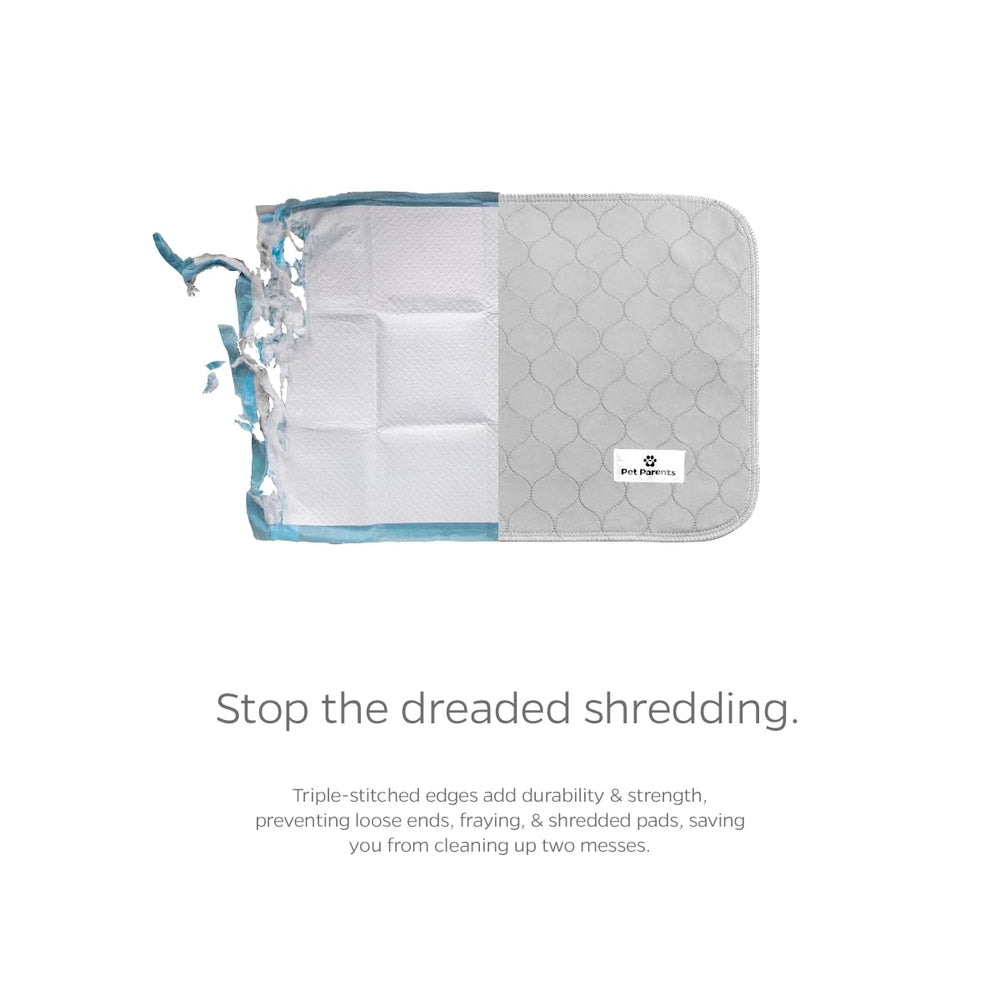 Pet Parents Pawtect pad stain resistance demonstrates durable washable design