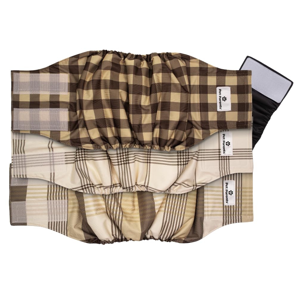 Pet Parents washable belly-band close-up fabric showing soft texture for comfort