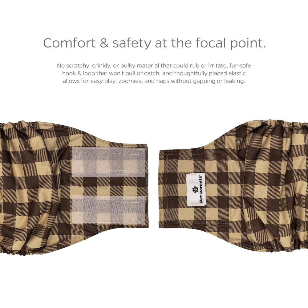 Pet Parents waterproof outer layer protects floors during active moments