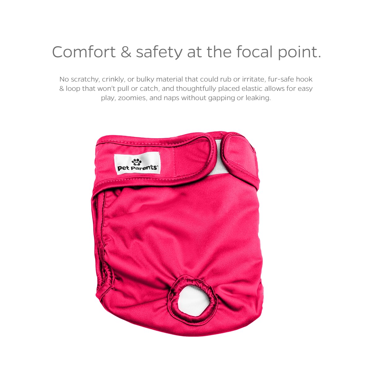 Waterproof outer layer prevents leaks on carpets and furniture.