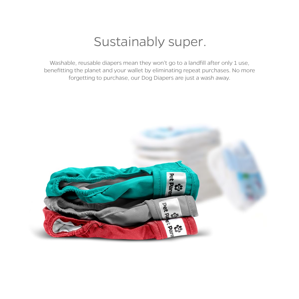 Pet Parents waterproof outer layer protects furniture from accidents.