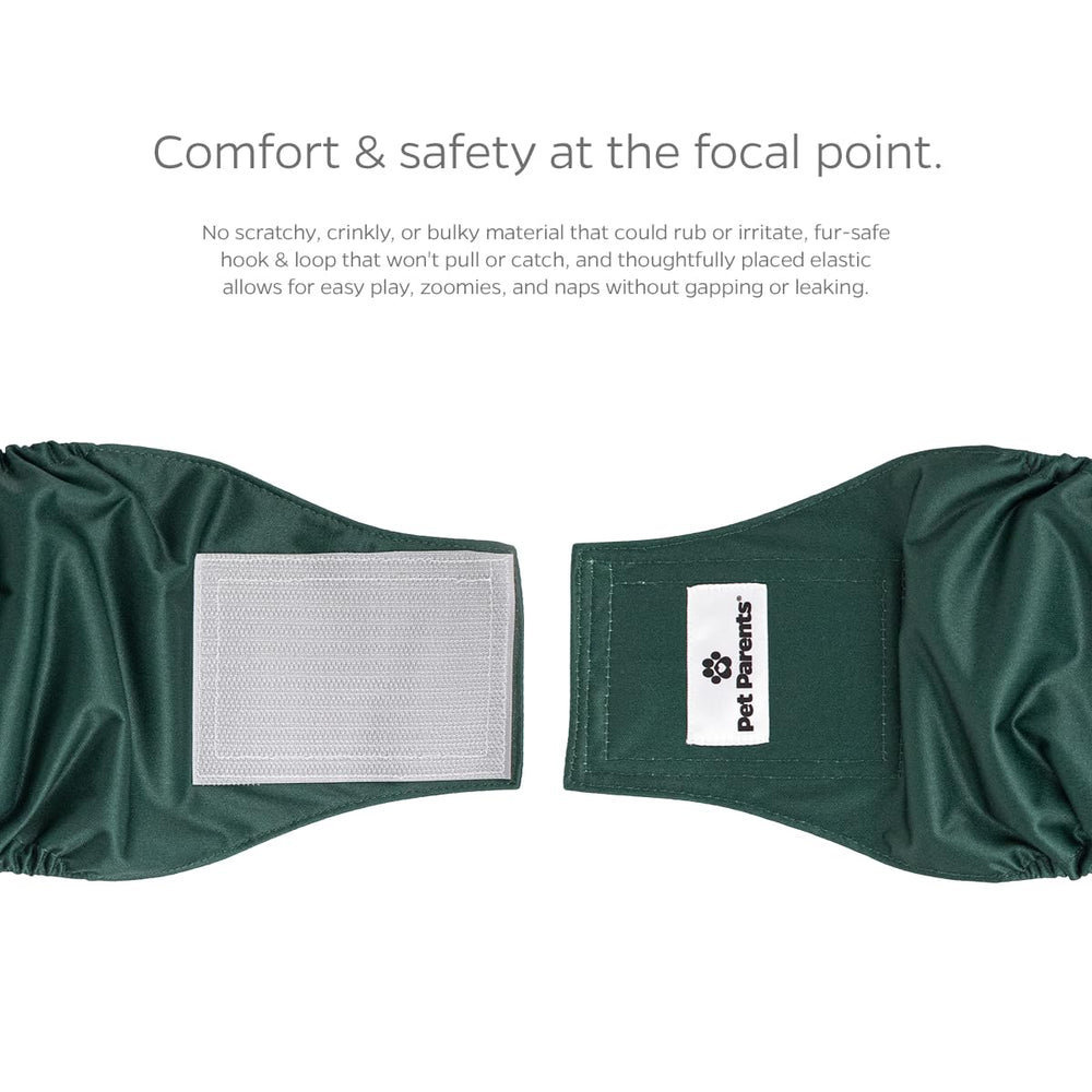 Pet Parents waterproof outer layer shields floors from leaks and accidents.